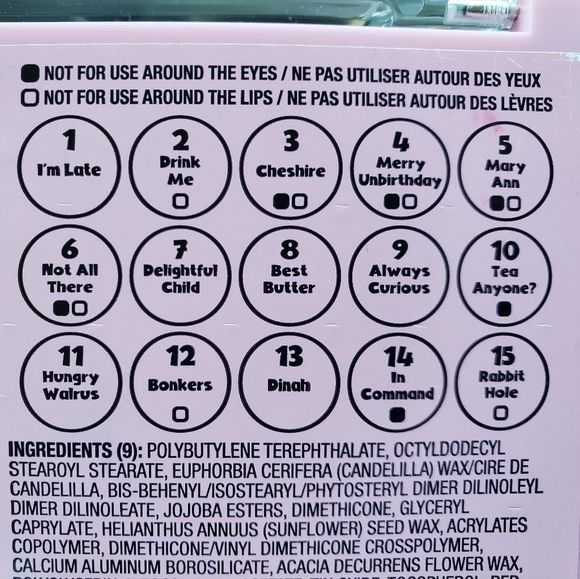 Wet n Wild Alice in Wonderland Eye & Face Palette - Picture 2 of 4